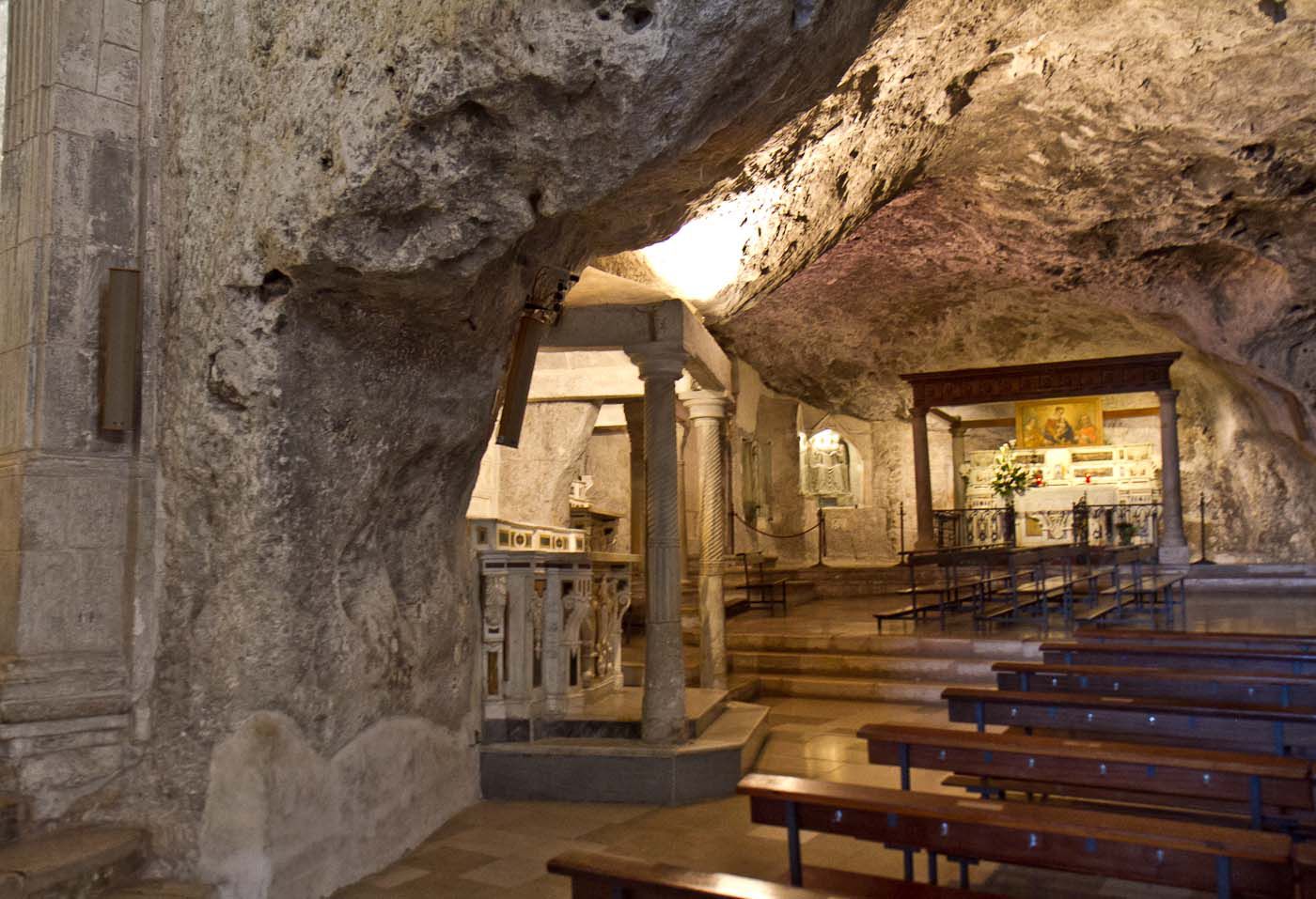 The Cave of St. Michael, Shrine in Gargano, Italy